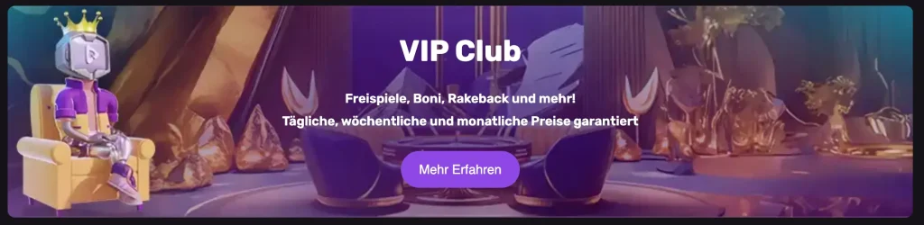VIP-Club-Angebot – Werbebanner